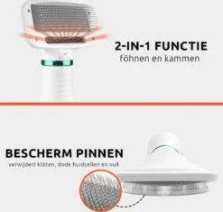 PetGoods 2-in-1 Hondenföhn – Föhn & Borstel - Honden & Katten - Low Noise -Hondenbenodigdheden Korting 1200x1140 8