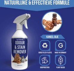 Petsly Odour & Stain Remover - Geurverwijderaars - Urine Vlekken Verwijderen Urinegeur Verwijderen Met Plantaardige Enzymen - 1L 11 Petsly Odour & Stain Remover - Geurverwijderaars - Urine Vlekken Verwijderen Urinegeur Verwijderen Met Plantaardige Enzymen - 1L -Hondenbenodigdheden Korting 1200x1142 5