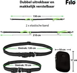 Filo Elastische Hondenriem Groot - Hardlopen En Wandelen - Hardloopriem Hond Handsfree Met Heuptasje - Looplijn Met Heupriem - Canicross Gordel Honden - Riemen - Heupgordel - Leiband 13 Filo Elastische Hondenriem Groot - Hardlopen En Wandelen - Hardloopriem Hond Handsfree Met Heuptasje - Looplijn Met Heupriem - Canicross Gordel Honden - Riemen - Heupgordel - Leiband -Hondenbenodigdheden Korting 1200x1143 14
