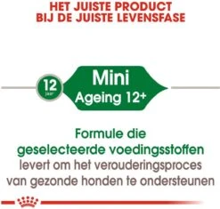 Royal Canin Shn Mini Ageing 12plus Pouch - Hondenvoer - 12x85 G -Hondenbenodigdheden Korting 1200x1143