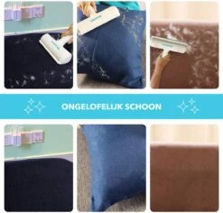 RX Goods Pluizen En Haren Verwijderaar Met Schoonmaakborstel - Kleding Borstel & Roller – Huisdier -Hondenbenodigdheden Korting 1200x1146 20