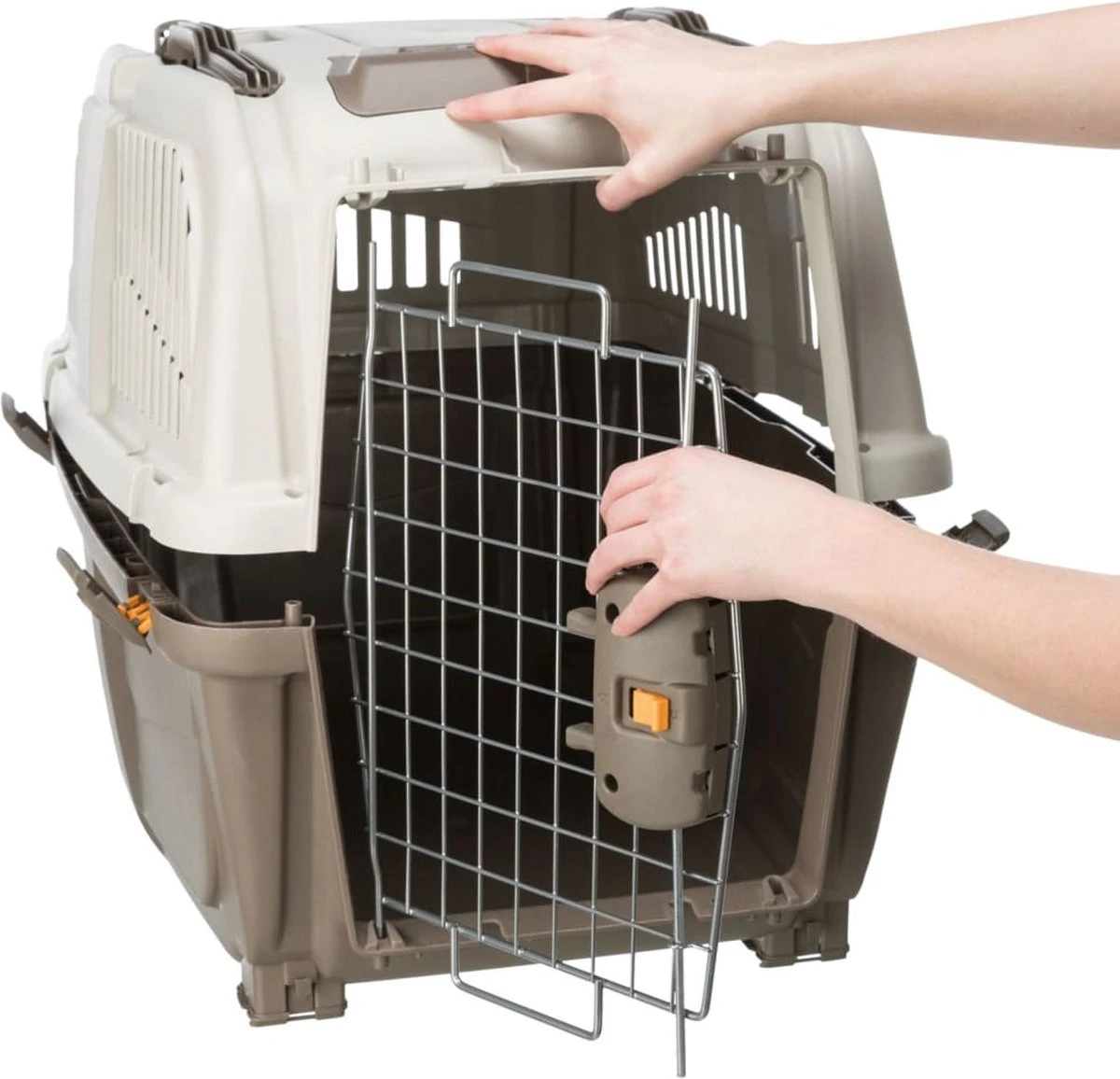 Skudo IATA Type 4 -Vervoersbox- Taupe/Sand - 68 X 48 X 51 Cm 18 Skudo IATA Type 4 -Vervoersbox- Taupe/Sand - 68 X 48 X 51 Cm - Afbeelding 18