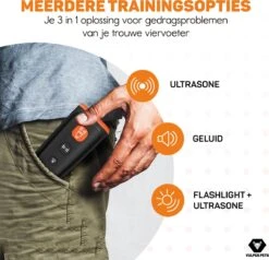 Vulpes Pets® Ultrasone Anti Blaf Apparaat – 3-in-1 Anti Blaf Apparaat Pro - Diervriendelijk & Zonder Schok - Alternatief Anti Blafband - Voor Kleine & Grote Honden - Audio - Flashlight - USB-Oplaadbaar 17 Vulpes Pets® Ultrasone Anti Blaf Apparaat – 3-in-1 Anti Blaf Apparaat Pro - Diervriendelijk & Zonder Schok - Alternatief Anti Blafband - Voor Kleine & Grote Honden - Audio - Flashlight - USB-Oplaadbaar -Hondenbenodigdheden Korting 1200x1157 5