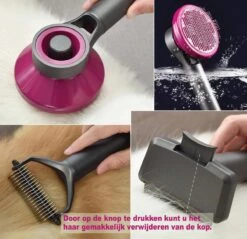 Hondenborstel Set 3 In 1 - Hondenkam - Borstelset - Klittenkam Hond - Ondervacht Kam - Furminator - Slickerborstel - Kattenkam - Verwijderd Klitten En Voorkomt Haaruitval 9 Hondenborstel Set 3 In 1 - Hondenkam - Borstelset - Klittenkam Hond - Ondervacht Kam - Furminator - Slickerborstel - Kattenkam - Verwijderd Klitten En Voorkomt Haaruitval -Hondenbenodigdheden Korting 1200x1159 26