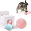Ceka - Automatisch Katten Honden Speeltje | Zelf Rollende Mini Bal | Interactief & Intelligentie | Elektrisch Katten Speelgoed | Slimme Katten Speeltje - Interactieve Zelf Rollende Bal Voor Katten - Kattenspeeltjes - USB Oplaadbaar- Turquoise