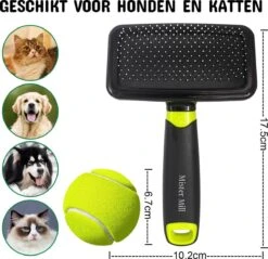 Mister Mill 2 Zijdige Ondervacht Kam Plus Slicker Borstel - Honden/Katten Kam - Voordeel Set -Hondenbenodigdheden Korting 1200x1163 7