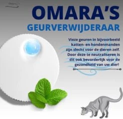 Omara Geurverdrijver – Kattenbak Geurverdrijver – 2023 Model- Oplaadbaar – 100% Krasvrij- Geurverwijderaar- Slimme Sensor -Hondenbenodigdheden Korting 1200x1164 6