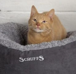 Scruffs Cosy Kattenmand - Comfortabel En Voordelig Met Zachte Binnenvoering En Imitatie Suède Buitenvoering - 3 Kleuren - Ø 45 Cm - Karamel -Hondenbenodigdheden Korting 1200x1167 10