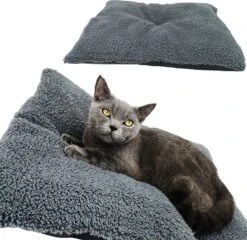 Pochon Pet - Hondenkussen - 70 X 50 Cm - Donkergrijs - Pluche - L 9 Pochon Pet - Hondenkussen - 70 X 50 Cm - Donkergrijs - Pluche - L -Hondenbenodigdheden Korting 1200x1167 12