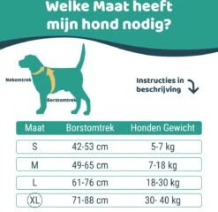 Mmoods Hondentuigje Grijs - Anti-Trek Tuig - Hondenharnas Voor Extra Grote Honden - Reflecterende Halsband Hond - Hondenhalsband Maat XL -Hondenbenodigdheden Korting 1200x1167 26
