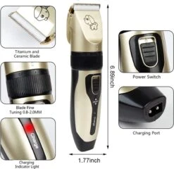 Merkloos Professionele Dierentondeuse - Scheerapparaat Voor Honden En Katten - Trimmer - 4 Opzetstukken - Oplaadbaar - Draadloos - Stil - Verschillende Haar En Vachtlengtes - Haartrimmer - Hondentrimmer - Honden Trimmer - Honden Knippen - Haren Knippen 17 Merkloos Professionele Dierentondeuse - Scheerapparaat Voor Honden En Katten - Trimmer - 4 Opzetstukken - Oplaadbaar - Draadloos - Stil - Verschillende Haar En Vachtlengtes - Haartrimmer - Hondentrimmer - Honden Trimmer - Honden Knippen - Haren Knippen -Hondenbenodigdheden Korting 1200x1167 3