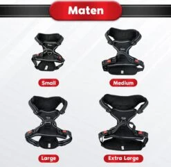 Purrr Fect Hondentuigje - Anti-Trek Tuig - Hondenharnas - Y Tuig Hond - Waterproof - Reflecterend - Verstelbaar - Maat M -Hondenbenodigdheden Korting 1200x1167 44