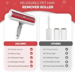 Merkloos Hoogwaardige Huisdierhaar Verwijderaar - Hondenhaar - Pluizenborstel - Ontharingsborstel -Hondenbenodigdheden Korting 1200x1168 2