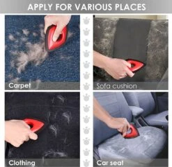 HairClean® Huisdierhaar Verwijderaar- Zwart - Haar Verwijderaar - Huisdieren - Hond En Kat - Pluizen Verwijderaar- -Hondenbenodigdheden Korting 1200x1169 2