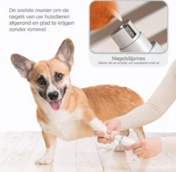 Revo Goods Professionele 4 In 1 Hondentondeuse Set -Ideaal Voor Honden En Andere Huisdieren - Slijper Inbegrepen -Draadloos - Ultra Stil -Hondenbenodigdheden Korting 1200x1170 3