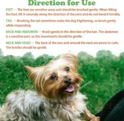 Merkloos Nobleza Dierenborstel - Hondenborstel - Kattenborstel - Tweezijdig - Dubbelzijdig - Hout - Maat L -Hondenbenodigdheden Korting 1200x1170 4