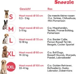 Snoozle Donut Hondenmand - Zacht En Luxe Hondenkussen - Wasbaar - Fluffy - Hondenmanden - 100cm - XXL - Dark Coffee -Hondenbenodigdheden Korting 1200x1170 9