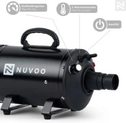 Nuvoo Professionele Hondenföhn / Waterblazer / Hondenborstel Met 3 Opzetstukken - Verstelbare Vermogen Tot 2200W - Warme / Koude Stand - Zwart 11 Nuvoo Professionele Hondenföhn / Waterblazer / Hondenborstel Met 3 Opzetstukken - Verstelbare Vermogen Tot 2200W - Warme / Koude Stand - Zwart -Hondenbenodigdheden Korting 1200x1171 5