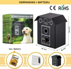 Merkloos Barky® Anti Blaf Apparaat Honden Ultrasoon Hondentrainer Incl Batterij - Anti Blafband Alternatief Veilig & Diervriendelijk - Dog Anti Bark Control 11 Merkloos Barky® Anti Blaf Apparaat Honden Ultrasoon Hondentrainer Incl Batterij - Anti Blafband Alternatief Veilig & Diervriendelijk - Dog Anti Bark Control -Hondenbenodigdheden Korting 1200x1172 6