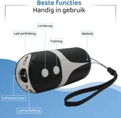 Diervriendelijke Ultrasone Anti- Blaf Apparaat 2023 + Batterijen - Extra Snel Van Blaffen Af - Anti Blafband – Honden Training Blaffen – Hondentrainer -Hondenbenodigdheden Korting 1200x1174 13