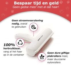 PluizenBOEF® Huisdierhaar Verwijderaar - Haarverwijderaar Voor Huisdieren - Hondenhaar - Kattenhaar - Pluizenborstel 10 PluizenBOEF® Huisdierhaar Verwijderaar - Haarverwijderaar Voor Huisdieren - Hondenhaar - Kattenhaar - Pluizenborstel -Hondenbenodigdheden Korting 1200x1176 5