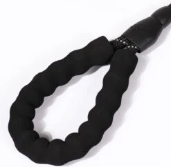 Nixnix - Honden Riem - 1,7cm - Zwart - 1,2cm Dik - Sliplijn - Nylon - Hondenriem - Verstelbaar - Jachtlijn Met Stop - Leiband -Hondenbenodigdheden Korting 1200x1177 6