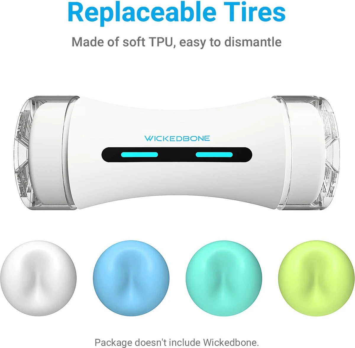 Cheerble Wickedbone|Automatisch Hondenspeeltje|Interactief En Intelligent Speelgoed Voor Honden|App & Bluetooth Bestuurbaar|USB Oplaadbaar 6 Cheerble Wickedbone|Automatisch Hondenspeeltje|Interactief En Intelligent Speelgoed Voor Honden|App & Bluetooth Bestuurbaar|USB Oplaadbaar - Afbeelding 6