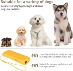 Merkloos Diervriendelijke Ultrasone Anti-Blaf Apparaat - Effectieve Hondentrainer - Anti Blaf Middel - Ultrasone Hondentrainer - Honden Clickertraining - Trainingshulp -Hondenbenodigdheden Korting 1200x1178 7