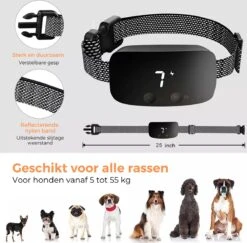 Amaeze Anti Blafband - Opvoedingshalsband Zonder Schok En Diervriendelijk – Blafband Voor Honden – Opvoedingshalsbanden - Voor Kleine En Grote Honden - Antiblafband Zonder Schok Waterdicht - Oplaadbaar - Vibratie En Audio 8 Amaeze Anti Blafband - Opvoedingshalsband Zonder Schok En Diervriendelijk – Blafband Voor Honden – Opvoedingshalsbanden - Voor Kleine En Grote Honden - Antiblafband Zonder Schok Waterdicht - Oplaadbaar - Vibratie En Audio -Hondenbenodigdheden Korting 1200x1179 1