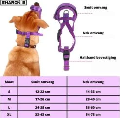 Sharon-B Muilkorf Turquoise Maat S - Fleece - Reflecterend - Kleine Hond -Hondenbenodigdheden Korting 1200x1179 6