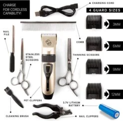 Complete Hondentondeuse Set - Draadloos Tondeuse - Scheerapparaat Voor Je Hond Of Kat - Huisdier Trimmer - Professionele Dierentondeuse - Dieren Verzorging - 11 Complete Hondentondeuse Set - Draadloos Tondeuse - Scheerapparaat Voor Je Hond Of Kat - Huisdier Trimmer - Professionele Dierentondeuse - Dieren Verzorging - -Hondenbenodigdheden Korting 1200x1180 4