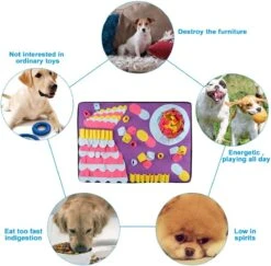 Snuffelmat Hond - Birthday Cake - XXL - Anti-Schrok - Slow Feeder -Hondenbenodigdheden Korting 1200x1181 12