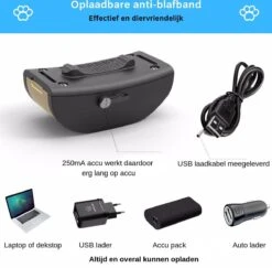 Sworks – Anti Blafband- Honden- Opvoedingshalsband - Geen Elektrische Schok - Geluid En Trilling -Hondenbenodigdheden Korting 1200x1182 6