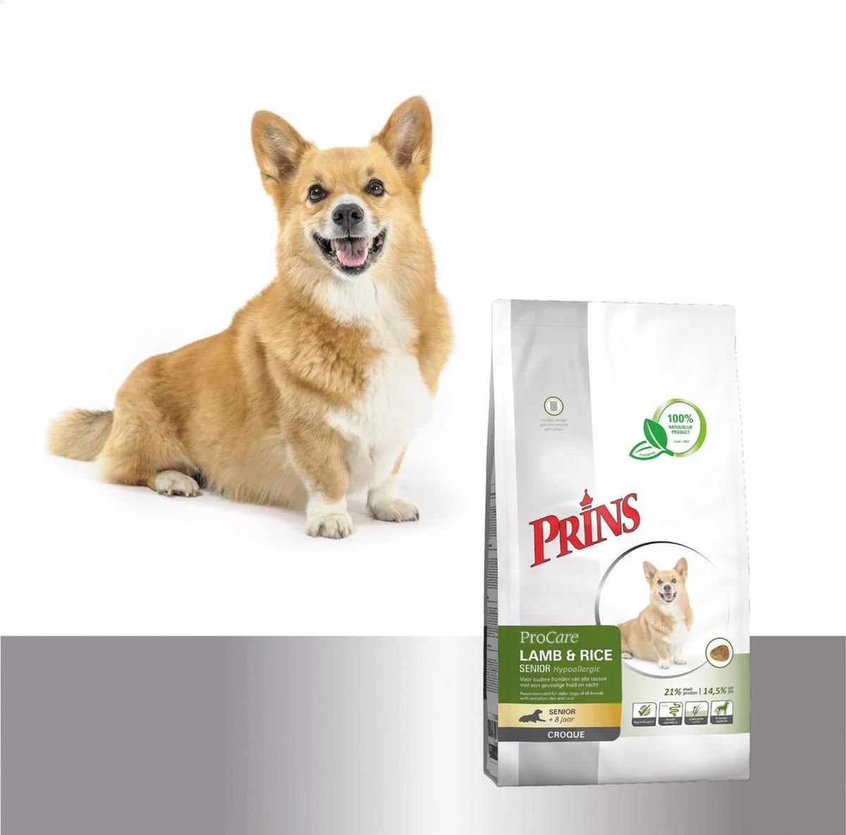 Prins ProCare Croque Lam & Rijst Senior 10 Kg - Hond 3 Prins ProCare Croque Lam & Rijst Senior 10 Kg - Hond - Afbeelding 3