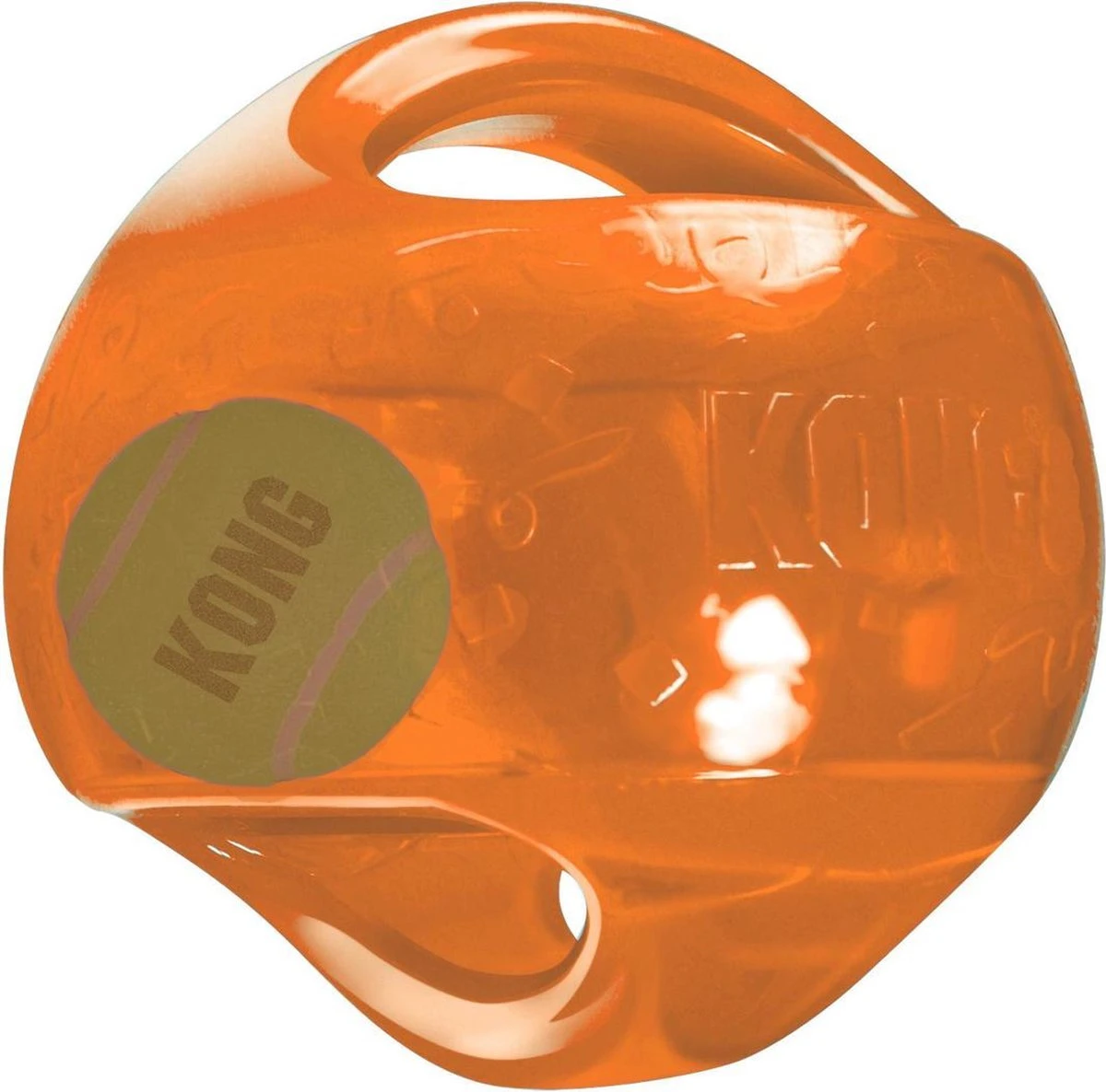 Kong Jumbler Ball - Assorti Hondenspeelgoed - L/XL - Ø18 Cm 3 Kong Jumbler Ball - Assorti Hondenspeelgoed - L/XL - Ø18 Cm - Afbeelding 3