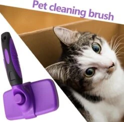 Buxibo Ondervacht Borstel Voor Hond En Kat - Kliksysteem Hondenborstel - Kattenkam - Hondenkam Voor Ondervacht - Klittenkam Voor Honden En Katten - Verwijderd Klitten -Hondenbenodigdheden Korting 1200x1186 5