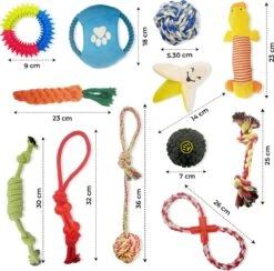 Luxury Diversity - Honden Speelgoed - 12 Honden Speeltjes - Puppy Speelgoed - Honden - Honden Speelgoed Intelligentie -Hondenbenodigdheden Korting 1200x1187 25