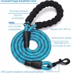 Hondenharnas – Inclusief Hondenriem – Reflecterend – Hondentuig – Hondenriem – Y Tuig Hond - Anti Trek Tuig - Zwart – Maat M -Hondenbenodigdheden Korting 1200x1187 29