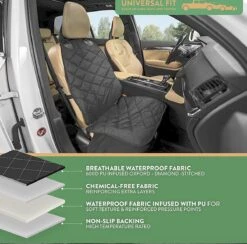 Handyworld - Hondenzit - Stijlvolle Bench Auto - Hond - Handig - Draagbaar - Zwart 9 Handyworld - Hondenzit - Stijlvolle Bench Auto - Hond - Handig - Draagbaar - Zwart -Hondenbenodigdheden Korting 1200x1187 30