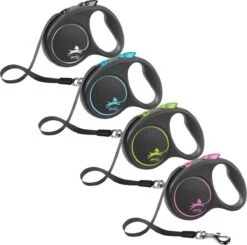 Flexi Rollijn Design - Zwart - L 6 Flexi Rollijn Design - Zwart - L -Hondenbenodigdheden Korting 1200x1189 17