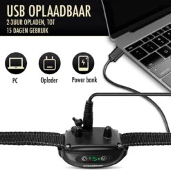 DynaBright Anti Blafband Voor Honden - 3-70KG - Diervriendelijk - Zonder Schok - Vibratie En Audio - Anti Blaf Band -Hondenbenodigdheden Korting 1200x1190 11