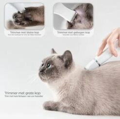 Revo Goods Professionele 4 In 1 Hondentondeuse Set -Ideaal Voor Honden En Andere Huisdieren - Slijper Inbegrepen -Draadloos - Ultra Stil -Hondenbenodigdheden Korting 1200x1190 2