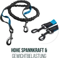 Happilax Joggingriem Voor Honden, Elastische En Reflecterende Hondenriem Voor Joggen Met Buikband, 100-160 Cm -Hondenbenodigdheden Korting 1200x1190 21