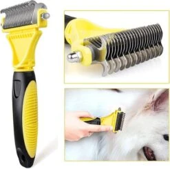 Hondenborstel - Dubbelzijdig Ontharing Tool - Herbruikbare Honden & Kattenvachtkam - Huisdier Grooming - 1 Stuk - Groen 13 Hondenborstel - Dubbelzijdig Ontharing Tool - Herbruikbare Honden & Kattenvachtkam - Huisdier Grooming - 1 Stuk - Groen -Hondenbenodigdheden Korting 1200x1190 5