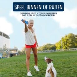 VEDIC® - Octopus Blauw Honden Knuffel - Piepspeelgoed - Geen Vulling - 32CM -Hondenbenodigdheden Korting 1200x1191 14