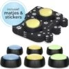 KENN® Hondenpraatknoppen - 6 Stuks - Inclusief Speelmatten - Dog Buttons - Hondenspeelgoed - Opneembare Praatknoppen - Hondentraining - Interactief Hondenspeelgoed