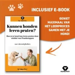 Vulpes Pets® PRO Praatknop Voor Honden Met Speelmat - Dogbuttons - Laat Uw Huisdier Spreken - Hondenspeelgoed - Honden Training - Inclusief E-Book En Speelmat -Hondenbenodigdheden Korting 1200x1194 15