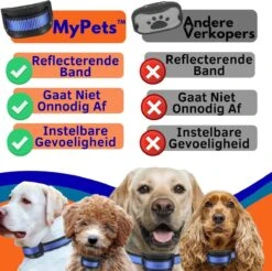 MyPets™ Anti-blafband - Anti Blaf Apparaat - Voor Kleine Honden En Grote Honden - Diervriendelijk - Opvoedingshalsband - Trainingshalsband - 2022/2023 Versie - Inclusief Batterijen 10 MyPets™ Anti-blafband - Anti Blaf Apparaat - Voor Kleine Honden En Grote Honden - Diervriendelijk - Opvoedingshalsband - Trainingshalsband - 2022/2023 Versie - Inclusief Batterijen -Hondenbenodigdheden Korting 1200x1194 5