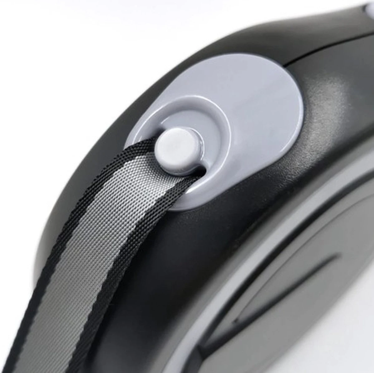 Hondenriem-Looplijn-Zwart/Grijs-8 Meter Oprol-Hond Lijn-Automatisch Rollijn 2 Hondenriem-Looplijn-Zwart/Grijs-8 Meter Oprol-Hond Lijn-Automatisch Rollijn - Afbeelding 2