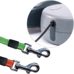 Merkloos Dubbele Hondenriem Voor Twee Honden - Grijs - Tot 22 Kg (per Hond) - 300 Cm -Hondenbenodigdheden Korting 1200x1194 9